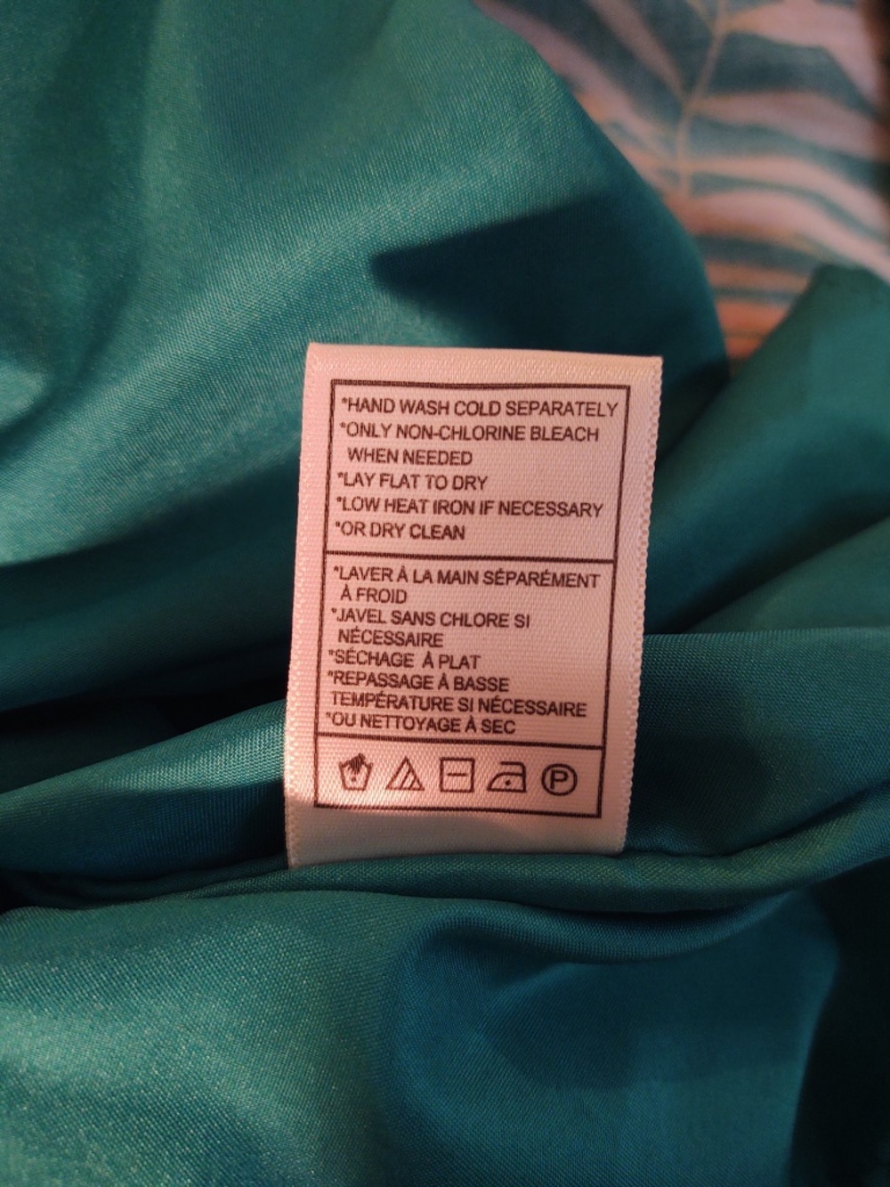 NWOT Betsey Johnson Maxi Tropical Green White Orange Dress Full Skirt Smock Top - Picture 12 of 12